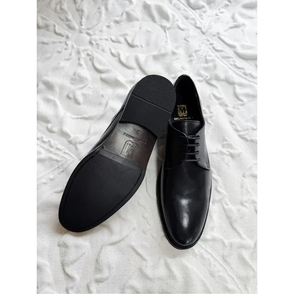 Bruno Magli Cilo Leather Derby Size 7M New